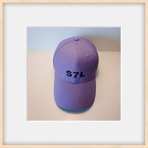 S7L Signature 7 Label cotton twill baseball cap/lavender